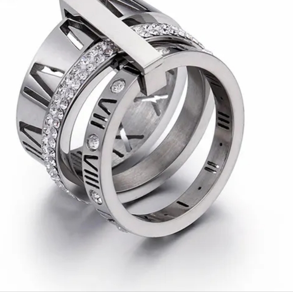 Art & Champagne Ring Silver - Picture 3 of 5